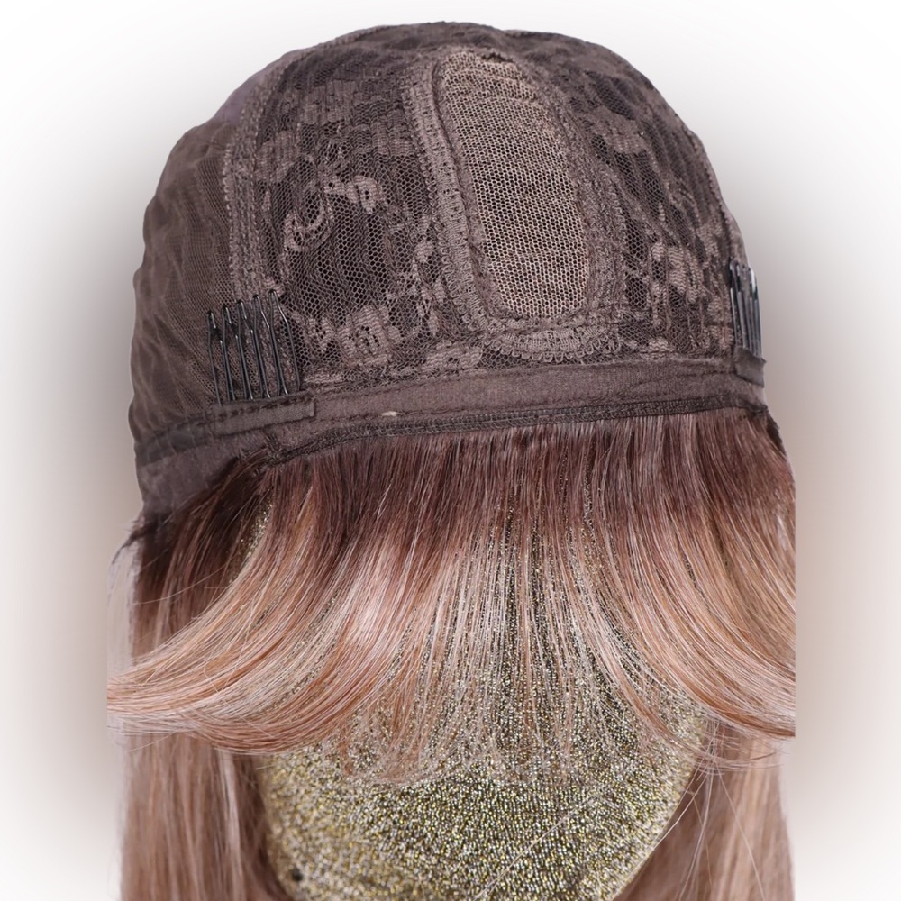 Chelsey Smith Crowns Taylor Scandi Apricot Wig - Picture 4 of 10